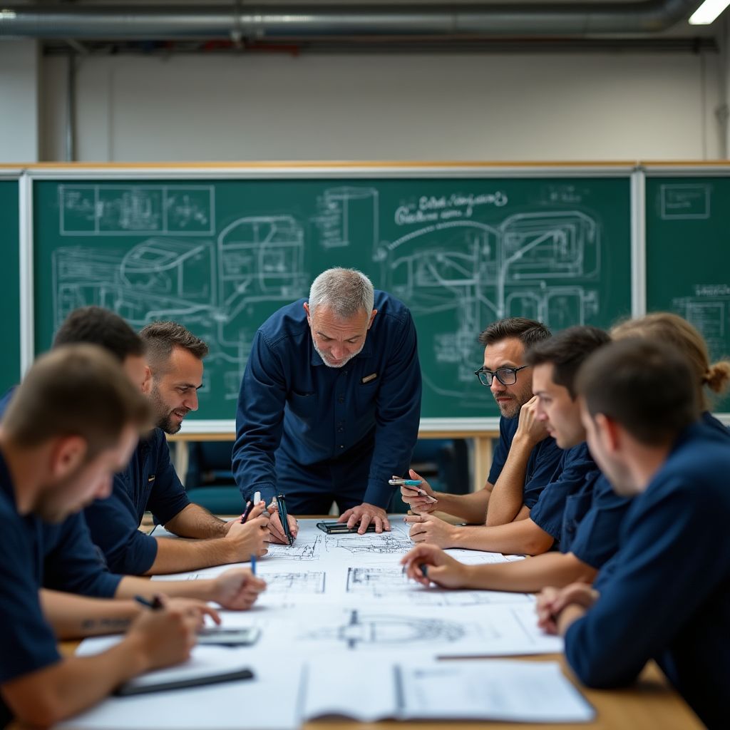 Equipo de Auto Babel en reunión estratégica